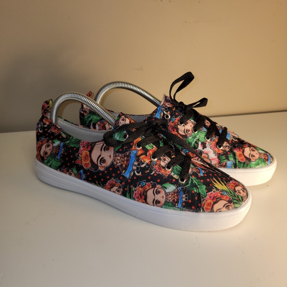 Frida Kalo canvas shoes